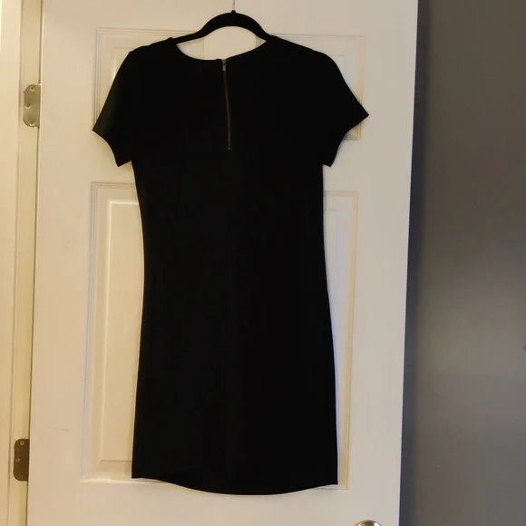Banana republic Black knit crepe dress - Picture 4 of 4